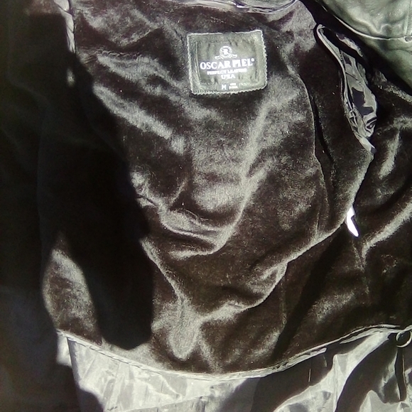 Oscar Piel Leather Jacket - Picture 1 of 3